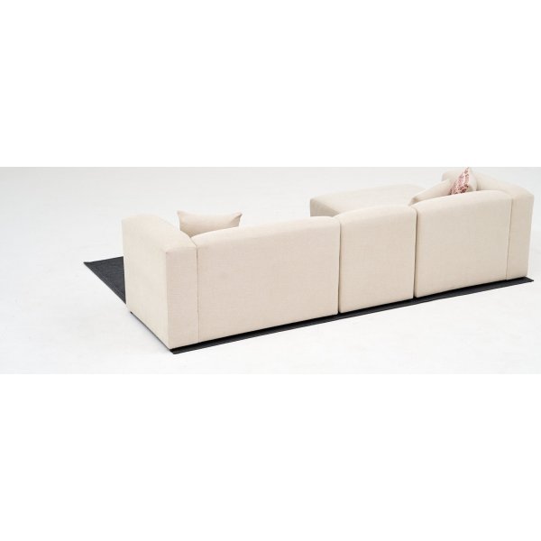 Linden divansoffa vänster - Cream Linden divansoffa vänster - Cream