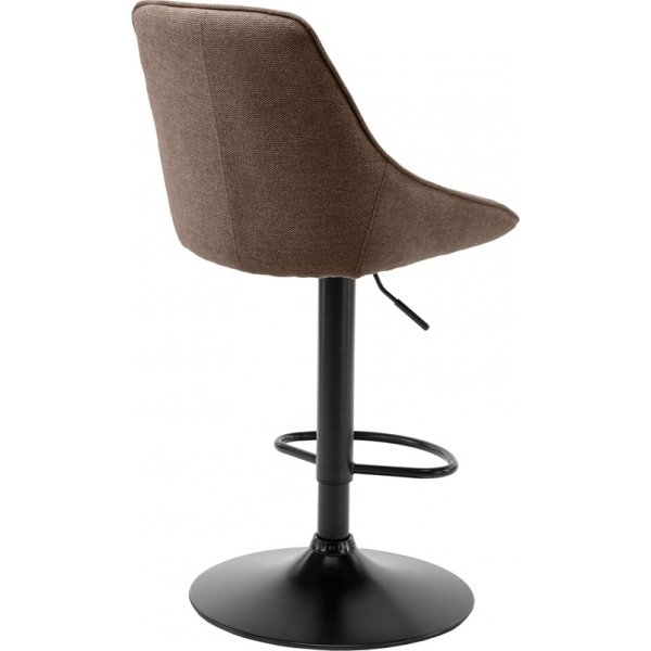 Tabouret de bar jumelé avec vérin à gaz - Marron Tabouret de bar jumelé avec vérin à gaz - Marron