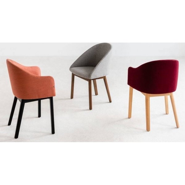 Pop karmstol - Valfri färg på stomme och klädsel Pop karmstol - Valfri färg på stomme och klädsel