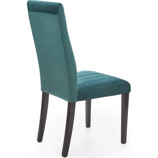 Chaise Heather - Velours vert et noir Chaise Heather - Velours vert et noir