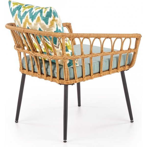 Ulm fauteuil - Rotan + Vlekverwijderaar voor meubels