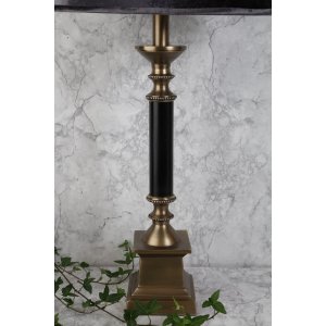 Lampfot Zero H64 - Svart / Antik m�ssing