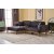 Canap divan Reims gauche - Anthracite