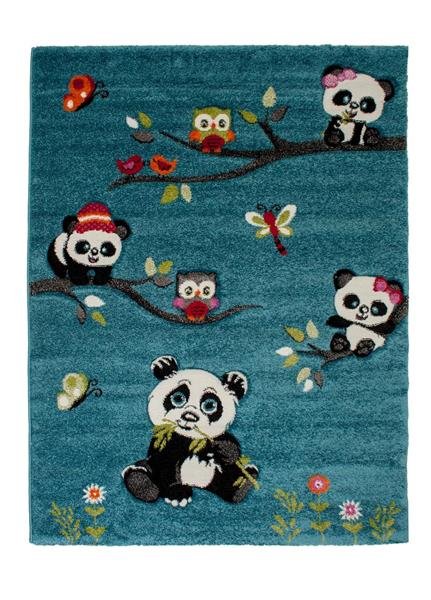 Barnmatta Margrit - Panda - 120x170 cm