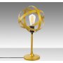 Gezegen bordslampa - Guld/svart