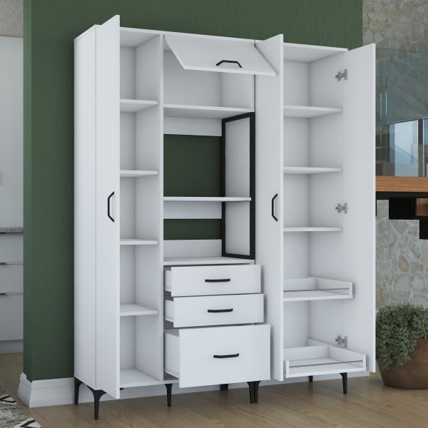 Armoire Jericho 131 - Blanc