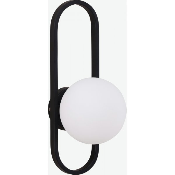Alpes vgglampa - Svart/vit