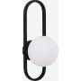Alpes vgglampa - Svart/vit