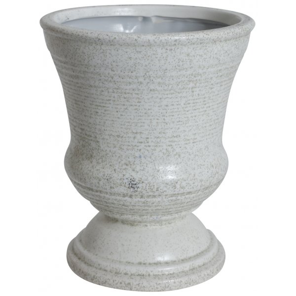Kruka Viken H22 cm - vit