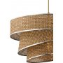 Couper taklampa - Beige/silver