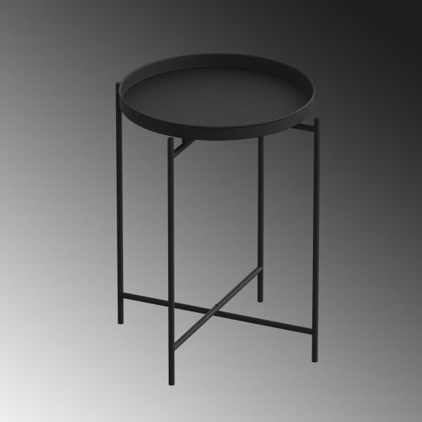 Table basse Vela Ø46 cm - Noir Table basse Vela Ø46 cm - Noir