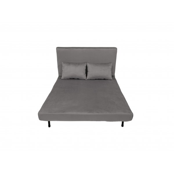 Bäddsoffa Helsingborg – Ljusgrå sammet | 193 cm Bäddsoffa Helsingborg – Ljusgrå sammet | 193 cm