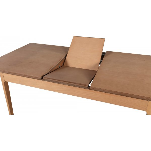 Table à manger Evone Hêtre - 120-160 x 80 cm Table à manger Evone Hêtre - 120-160 x 80 cm