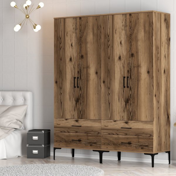 Armoire Kumsal 14 Noyer