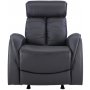 Uno Recliner-ftlj - Svart