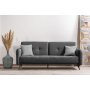 Sandbck 2-sits bddsoffa - Antracit/svart