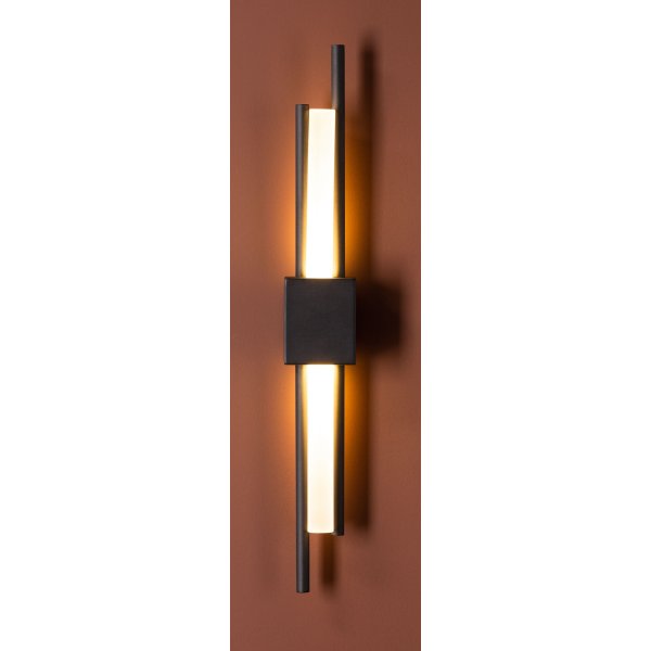 Clermont wandlamp - Zwart/wit