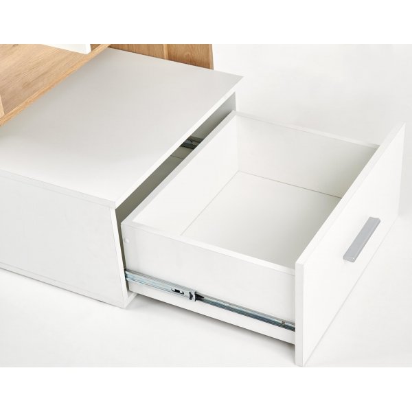 Bureau Myles 149x50 cm - Chêne/blanc Bureau Myles 149x50 cm - Chêne/blanc