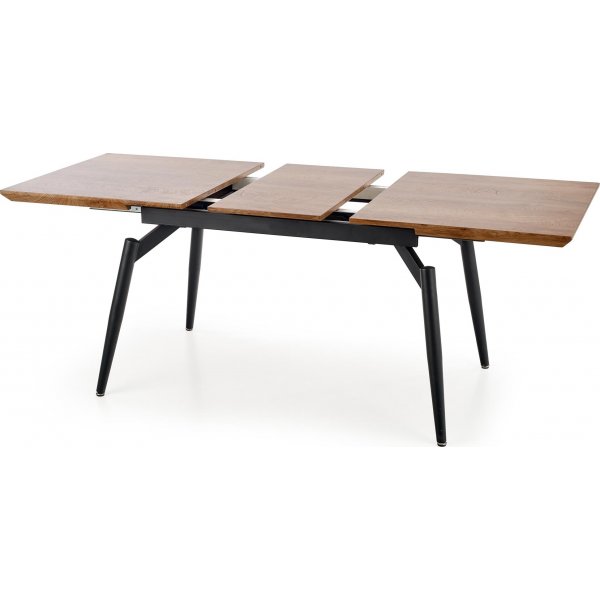 Mishi matbord 140-180 cm - Ek/svart Mishi matbord 140-180 cm - Ek/svart