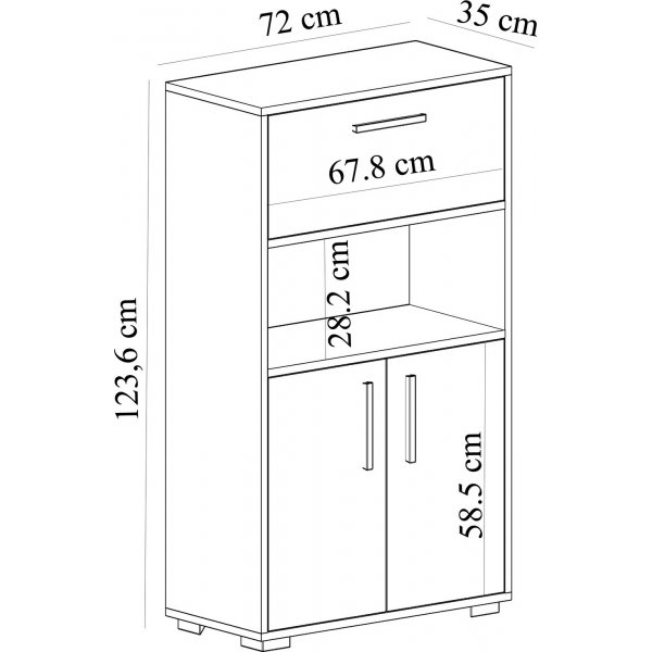 Pernilla skåp - Vit Pernilla skåp - Vit
