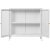 Meuble Dalby 80x35x80 cm - Blanc