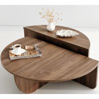 Podium soffbord 90 x 90 cm - Valnöt Podium soffbord 90 x 90 cm - Valnöt