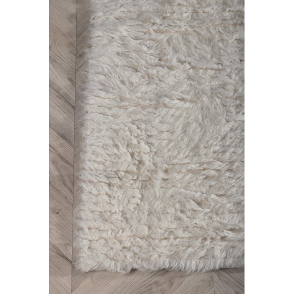 Yoko wollen vloerkleed - Wit Yoko wollen vloerkleed - Wit