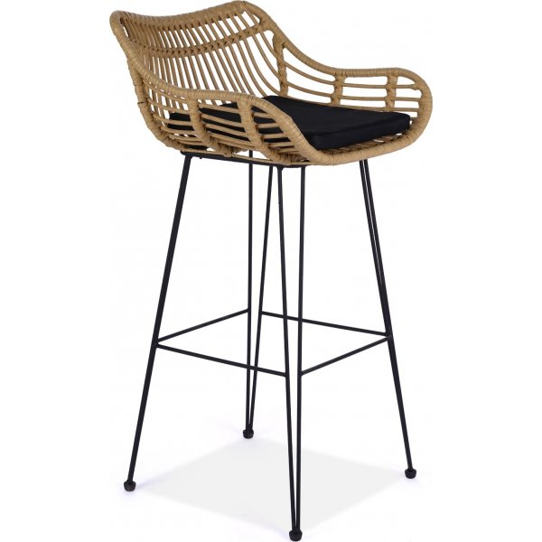 Tabouret de bar Pélican 105 - Noir Tabouret de bar Pélican 105 - Noir