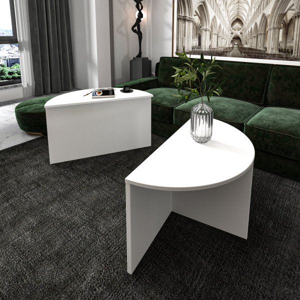Table basse Diviso - Blanc Table basse Diviso - Blanc