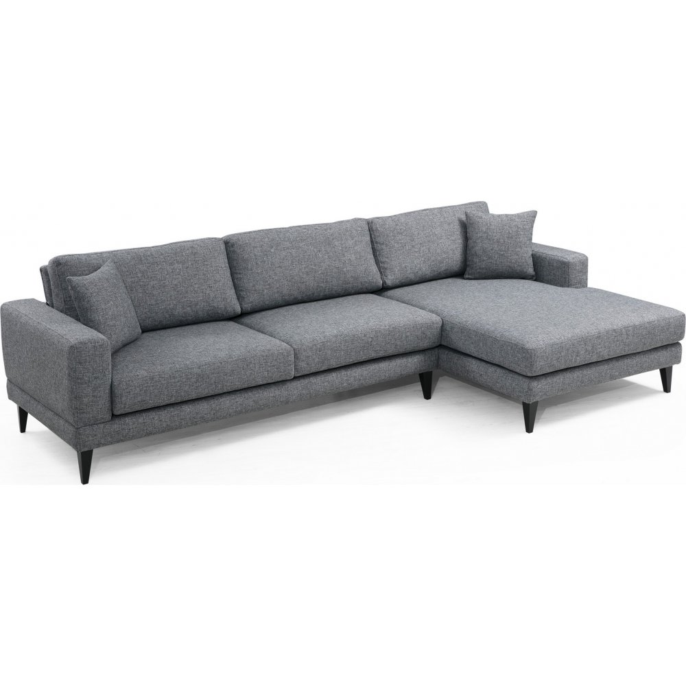 Nordic divansoffa höger - Mörkgrå - Soffor med divan, Divansoffor, Soffor