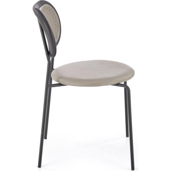 Chaise de salle  manger Cadeira 524 - Gris