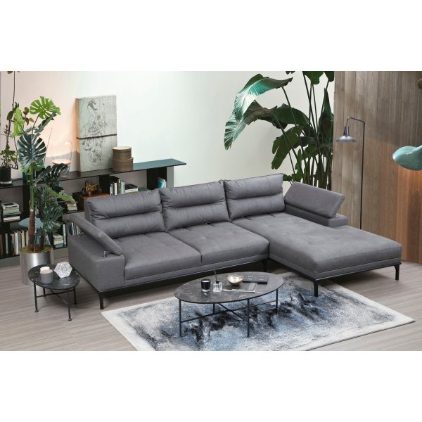Hollywood divansoffa - Grå Hollywood divansoffa - Grå