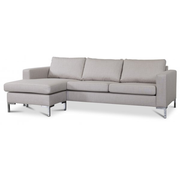 Canap Nova Divan beige - Gauche + Dtachant pour meubles