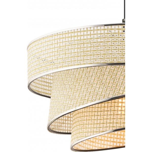 Couper taklampa - Cream/silver