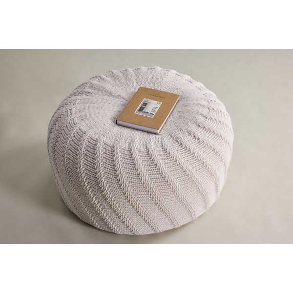 Ted sittpuff Ø60 cm - Offwhite Ted sittpuff Ø60 cm - Offwhite