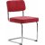 Chaise Aero en velours ctel rouge