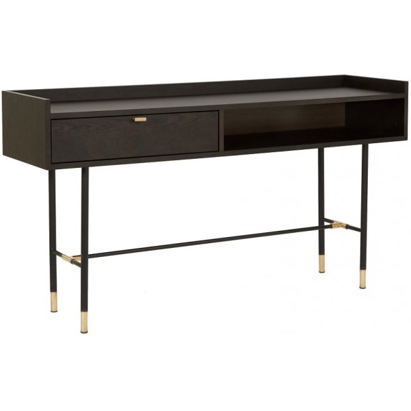 Impala konsolbord i brunbetsad Ek Impala konsolbord i brunbetsad Ek