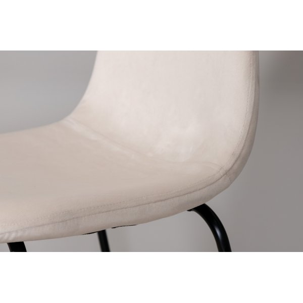 Bridge barstol i beige sammet Bridge barstol i beige sammet