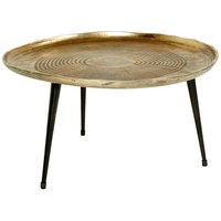 Inca soffbord 75 cm - Antikt guld Inca soffbord 75 cm - Antikt guld