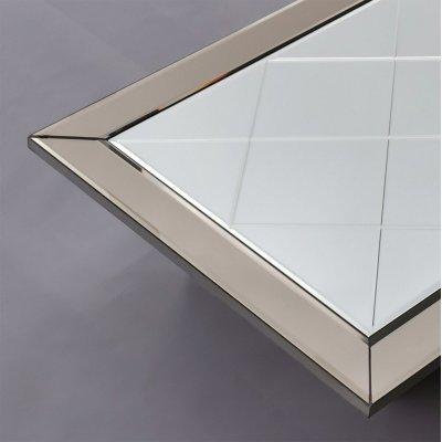 Argyle spegel vertikal - Silver