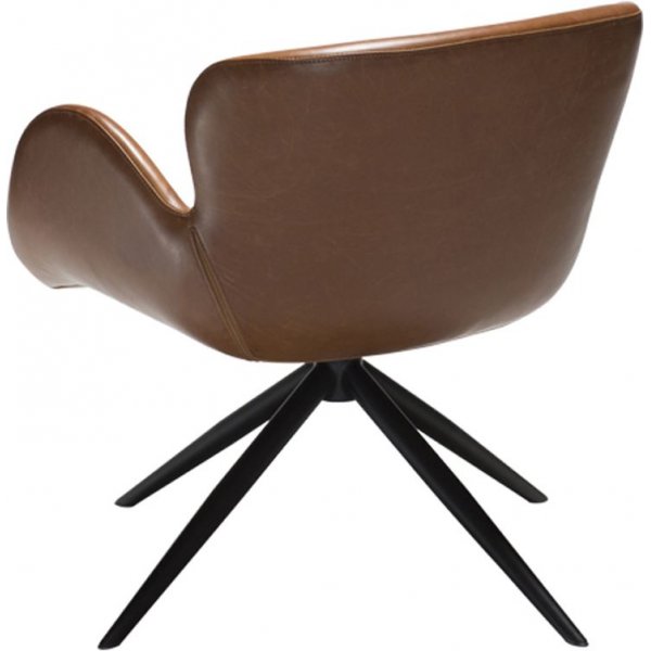 Gaia karmstol - Vintage ljusbrun