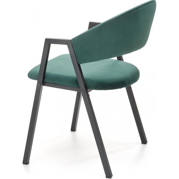 Chaise de salle  manger Cadeira 473 - Vert fonc