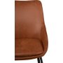 Chaise de salle  manger Louis - Marron