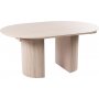 Scarlett eettafel �120 cm - Wit gepigmenteerd eiken