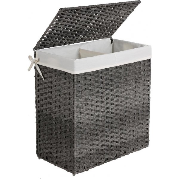 Panier à linge Angelika 110 l - Gris Panier à linge Angelika 110 l - Gris