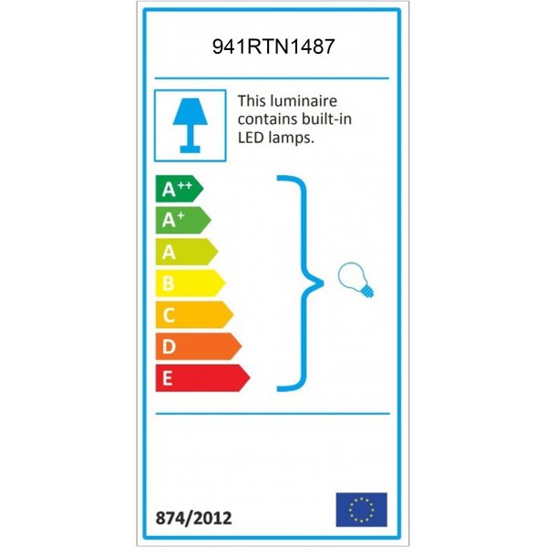 Fleet wandlamp B:35 cm - Chroom