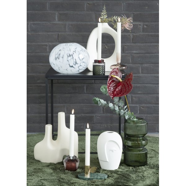 Vaas groen glas Vaas groen glas