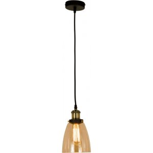 Becky plafondlamp - Antiek/amber