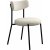 Chaise de salle  manger Durin - Blanc cass