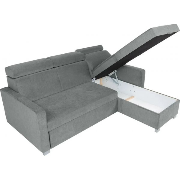 Slaapbank Brico - Grijs Slaapbank Brico - Grijs